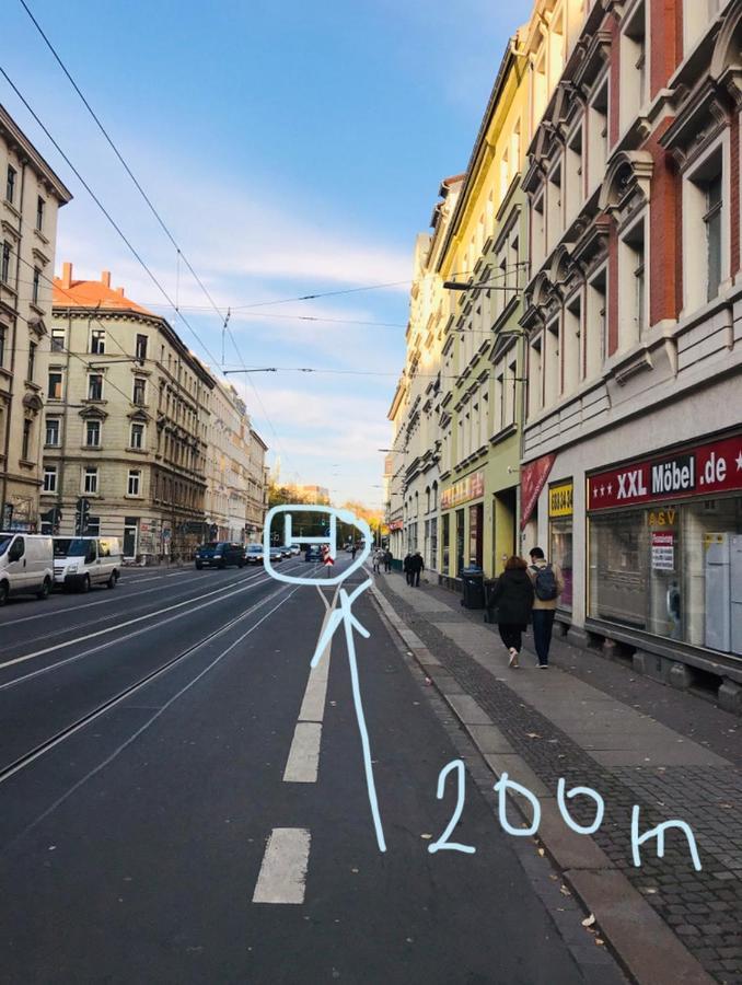 Ferienwohnung In Der Naehe Leipziger Zentrum Exteriér fotografie